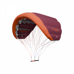 F-One Frigate 2025 Pocket Wing mono-peau parawing