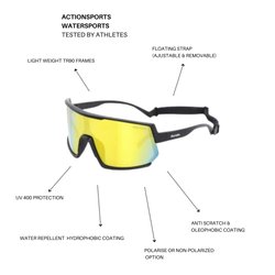Dirty Habits RIDE Yellow - Lunettes Polaris&eacute;es Kite