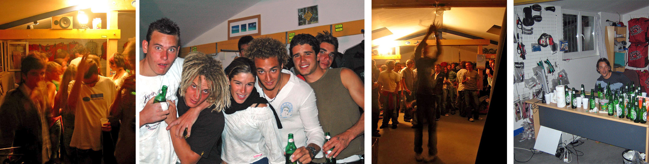 L'équipe GlissEvolution réunie pour un apéro convivial au shop de La Baule