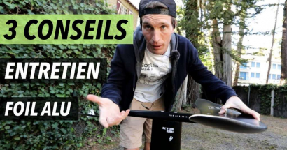 Conseils pour entretenir son foil Alu (kite, wingfoil, windsurf et SUP)